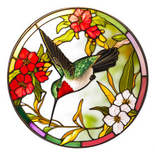 Hummingbird Butterfly Window Cling Static Decal For Glass Removable PVC Window Sticker Bird Collision Prevention