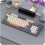 Wireless Bluetooth Mechanical Gaming Keyboard White RGB Backlight Dual Wireless Modes Ergonomic 3