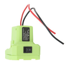 Batterieadapter-Konverter 14AWG mit Schalter für P108 P107 P102 P103 Elektrowerkzeuge