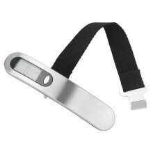 Tragbares digitales Gepäckwaage 50kg Edelstahl mit Akku