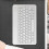 Wireless Bluetooth Keyboard Ergonomic Compact Design Rechargeable Long Battery Quiet Slim Keys White 3