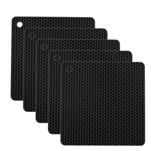 Siliconen Warmte-Isolatiemat, Hittebestendige Panmat, Multifunctionele Antislip-Kookmat, Geschikt voor Keuken-Panmat