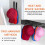 4pcs Wall Mounted Hat Hook,Baseball Hat Organizer,Multi-Purpose Hat Holder,Sticky Hat Storage for Baseball Cap Hangers B 5