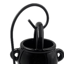 Hängender Kessel, Wachsbrenner, Hexenkessel, Topf, Kerzenhalter, Ätherisches Öl, Weihrauch, Aromadiffusor, Kerze, Teelicht, Dekor