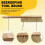 Beekeeping Tools Brush Bee Brush Wooden Handle Brush Beekeeping Tools Beekeeping Equipment Hive Brush 2