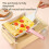 Breakfast Pot Wheat Rice Stone Nonstick Household Rectangular Omelet Smokeless Pan(22 cm) 3