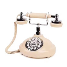 Audio Gastenboek Bruiloft Telefoon Audio Gastenboek Telefoon Vintage Stijl Audio Bericht Voicemail voor Feesten Verjaardagen Beige