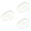 Self Draining Soap Dish, Quick Drain, Bathroom Soap Dish Silicone Soap Tray for Kitchen White 1