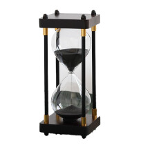 Sablier Rétro de Luxe 30 Minutes - Sablier Élégant pour Bureau, Étude et Décoration Intérieure, Parfait Comme Cadeau de Décompression