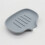 Self Draining Soap Dish, Quick Drain, Bathroom Soap Dish Silicone Soap Tray for Kitchen White 2