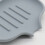 Self Draining Soap Dish, Quick Drain, Bathroom Soap Dish Silicone Soap Tray for Kitchen Light Gray 4