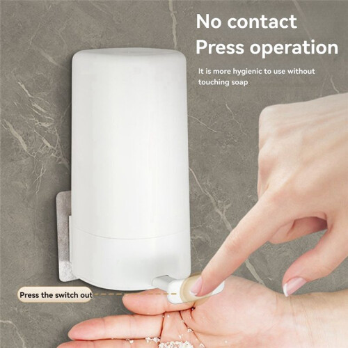 Waterproof Soap Box with Lid for Dormitory and Bathroom - No Drilling Required 1