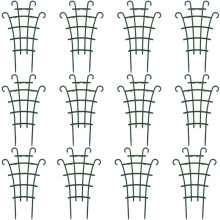 Soporte para Plantas Trepadoras de Jardín, Soporte para Vegetales en Macetas, Estacas de Soporte Reutilizables para Vegetales, Jaula Decorativa para