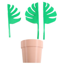 Mirror Väggfäste Monstera Väggfäste Badrumsförvaringsställ Smycken och Klockhållare Tandborsthållare