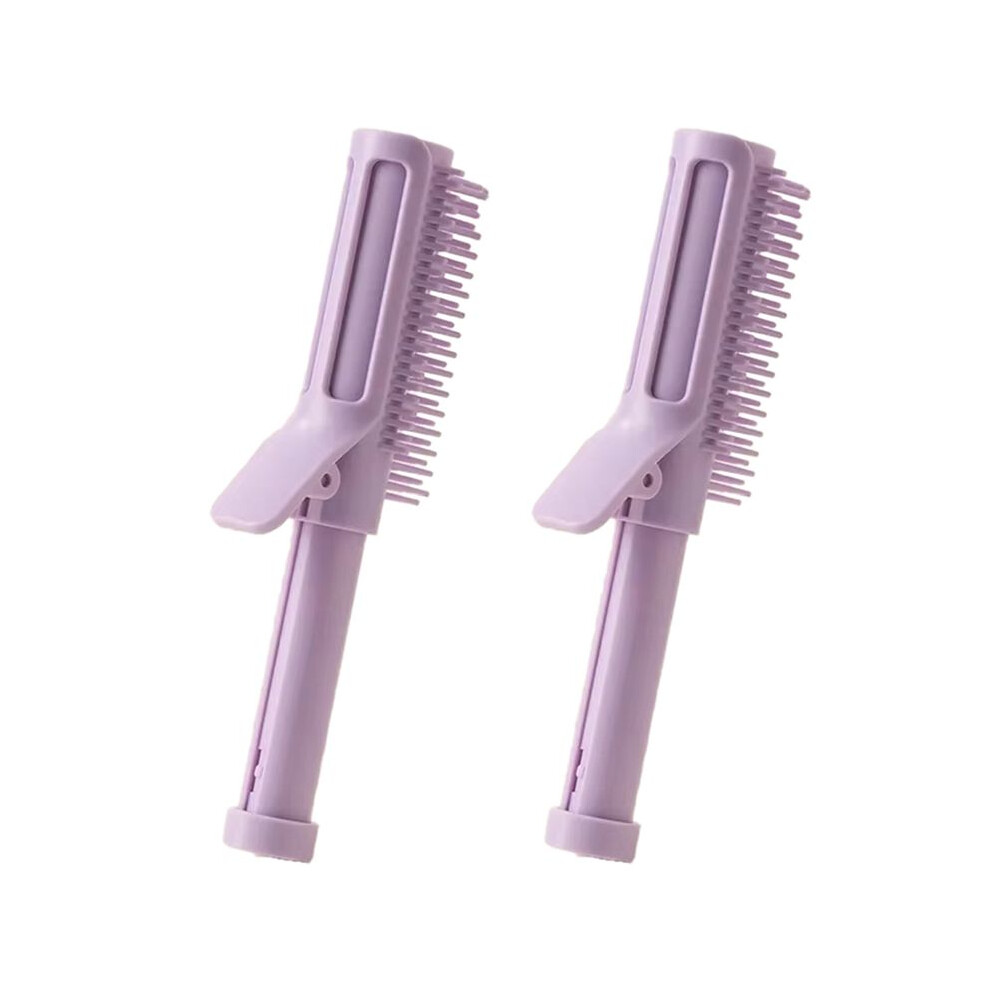 Hair Root Clips for Volumizing & Styling - Retractable 2-in-1 Curling Comb, Self Grip Curlers for Top Volume