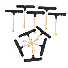Shoelace Tightening Tools 10Pcs Iron Plastic Skate Lace Pullers Ergonomic Curved Grip For Boots And Trainers