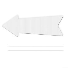 DIY Blank Yard Signs With Stakes, Waterproof Windproof Metal And Plastic, Custom Messages, For Parties Weddings, 10Pack