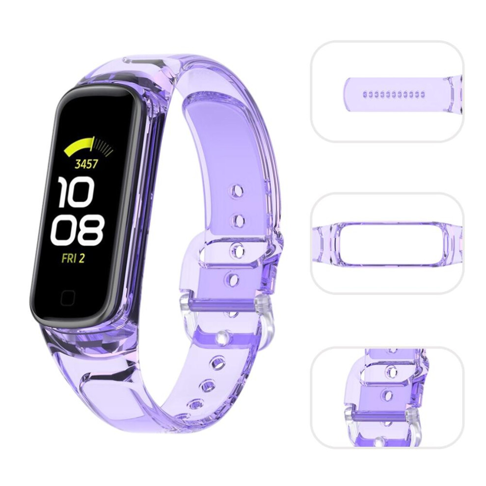 Replacement Tpu Watch Band For Galaxy Fit2 Sm-R220, Waterproof & Soft 9431375213800