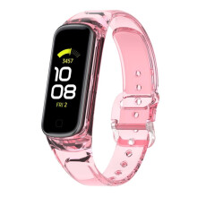 AMOLED-skärm, superdraghållfasthet och rivhållfasthet för Samsung Galaxy Fit2, kompatibel med kvinnor och män (bekväm)