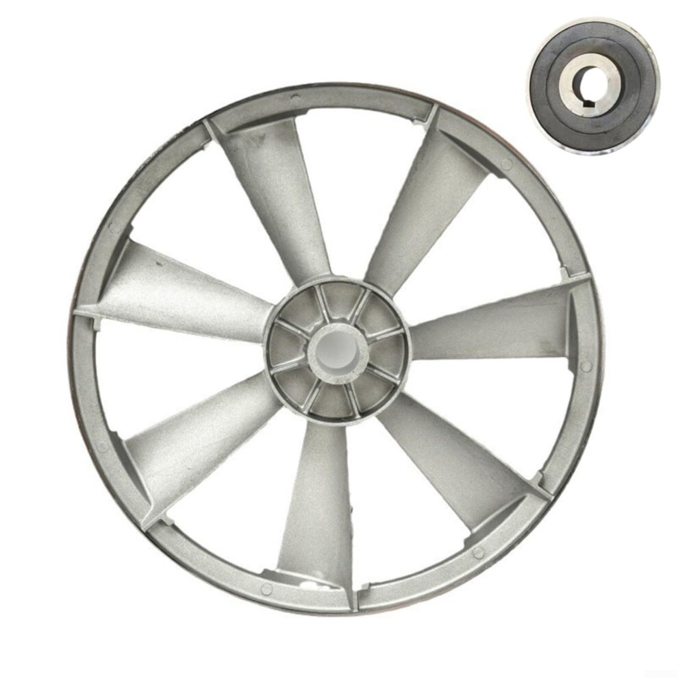 Air Compressor Flywheel Pulley 300Mm Atype Belt For Singlestage Motor Power Transfer 9199774002783