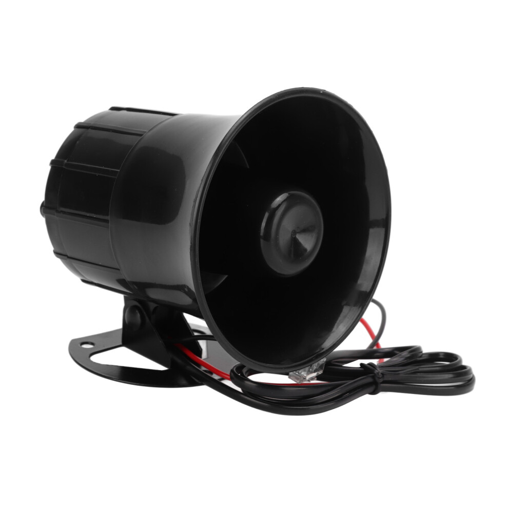 110Db 12V 6-Tone Mono Trumpet Loudspeaker For Vehicles & Excavators 9371375214103