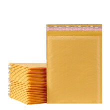 Kraft Paper Bubble Envelopes Padded Mailers 165x220mm SelfSeal 10Pack Brown Bags