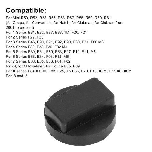 Mini R50 & X Series Jack Pad Adapter Rubber Stand Block Frame Rail Protector 2