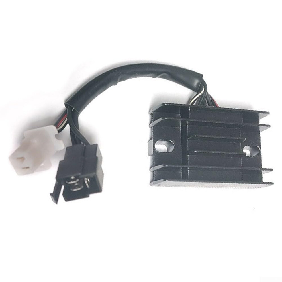 Motorcycle Voltage Regulator Rectifier For Suzuki Gz125 Gz250 12V Quick Install Line Black 9189345549298