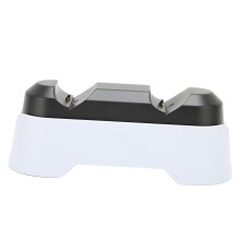 PS5 Dual Charging Dock with LED Indicator, White, Fully Charges in 3 Hours