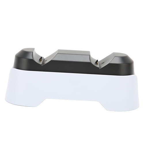 PS5 Dual Charging Dock with LED Indicator, White, Fully Charges in 3 Hours