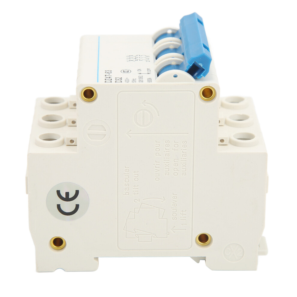 3P Miniature Circuit Breaker Dz47-63 D32 32A 6000A Capacity 8791375218504