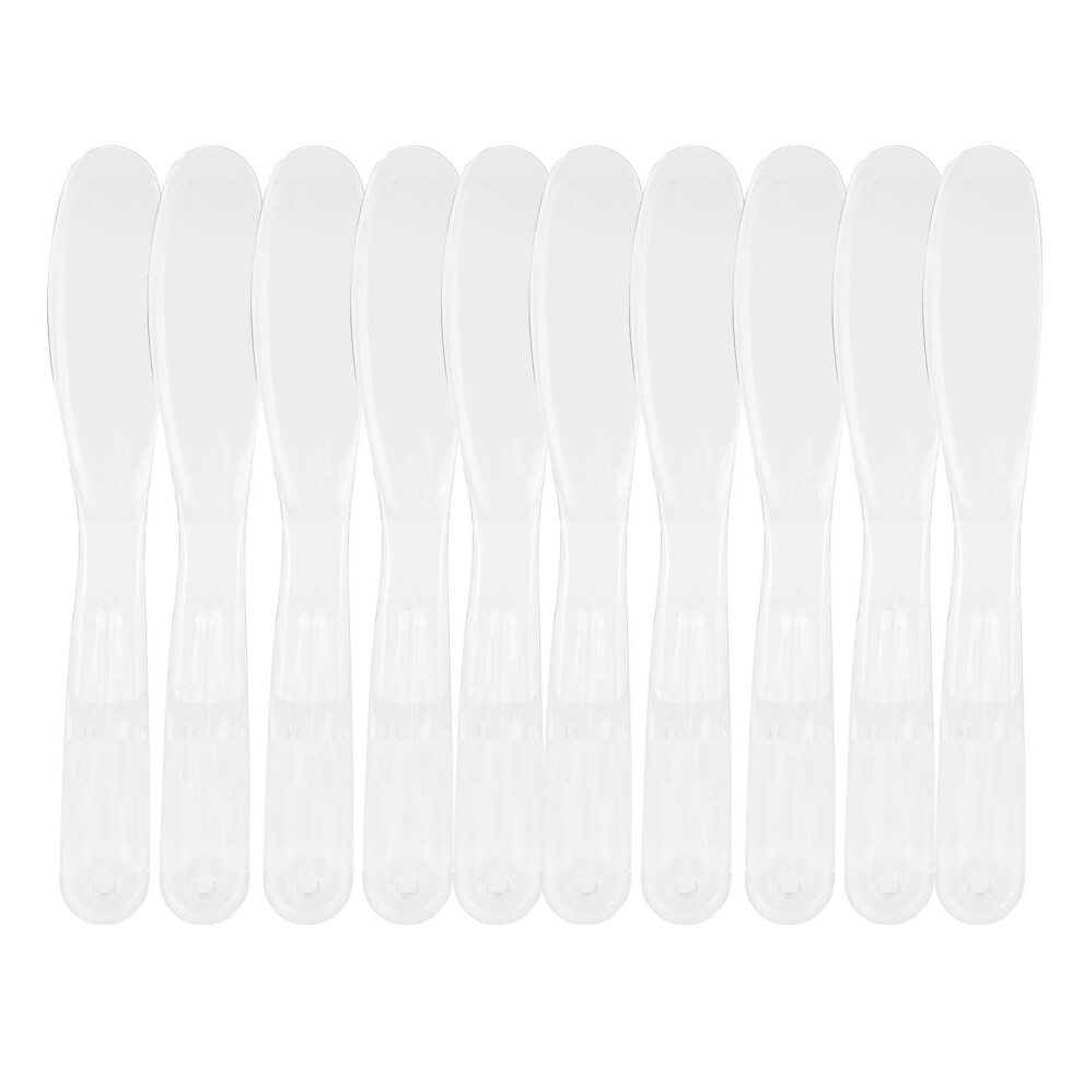 Cosmetic Spatula for Skincare Lotion Facemask Mixing Tool Durable Plastic Material Reusable Cosmetic Spoon Gentle And Skin-Friendly Smooth Surface Po