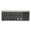 Premium Wireless Keyboard For Multi-Device Use, Featuring Touchpad And Ergonomic Design, Compact With Number Pad And Power-Saving Mode 4