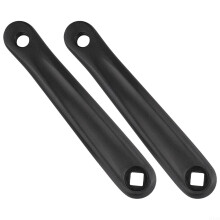 170mm Bicycle Cranks for Electric Bike Conversion Kits and Home Gym Equipment, Sturdy Aluminum Alloy, Compatible with Standard Bottom Bracket