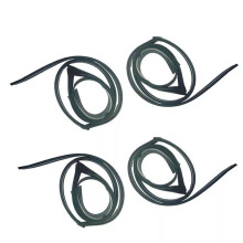 4PCS for Accord Sedan 1994-1997 Car Door Glass Run Channel Weather Window Seal