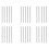 M6 X 150mm 304 Stainless Steel Fully Threaded Rod Bar Studs Hardware 30 Pcs 1