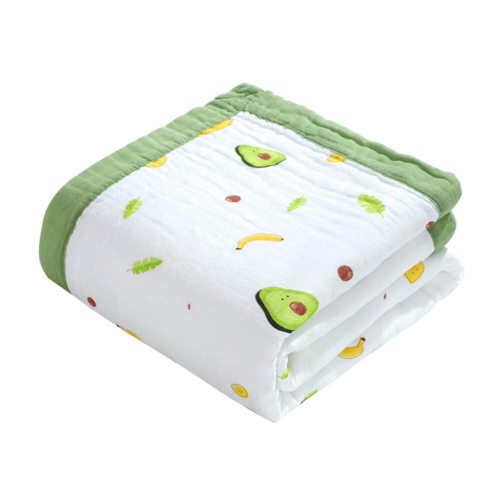 Cotton Bath Towel Newborn Size Avocado Color Soft SkinFriendly QuickDry Lightweight Bath Wrap