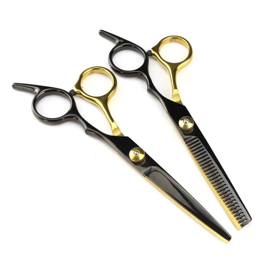 6 Inch Professional Hair Cutting Scissors with Ultra Sharp Blades and Ergonomic NonSlip Handle