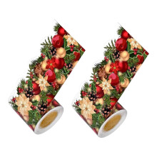 Christmas Bulletin Board Borders 2 Rolls Adhesive Trim Stickers For Classroom Office Home Party Decorations