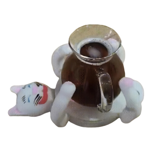 Creative Cats Coaster Waterproof NonSlip Mugs Holder Cup-White