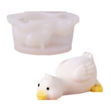 Cute Duck Shape Silicones Mold For Homemades Mousse Dessert