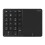 Bluetooth Numeric Keyboard With Touchpad, Rechargeable USB Wireless Keyboard For Android And iOS 1