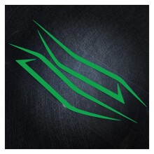 Motorcycle Front Headlight Grille Green PVC Reflective Sticker Compatible for Kawasaki Ninja 400 H2 H2SX