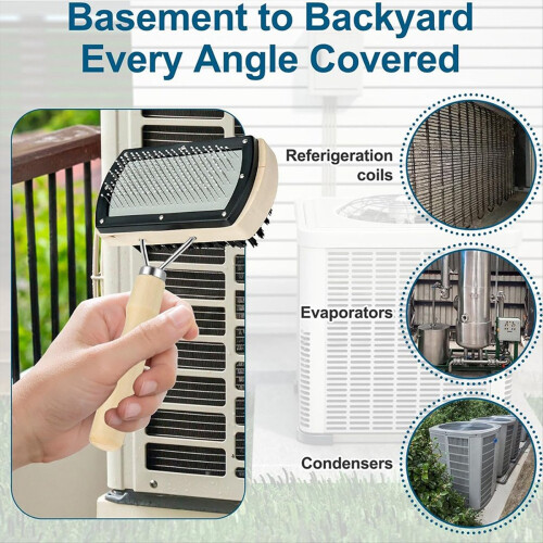 Air Conditioner Coil Cleaning Brush - Double Sided 2