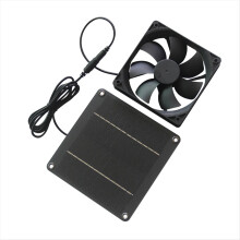 Solar Fan for Chicken Coop, 4W Solar-Operated Vent