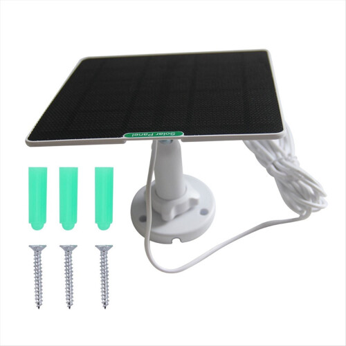 Solar Panel for Ring Doorbell, 5W Charger Video Do 1