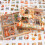 100 Sheet Autumn Scrapbook Stickers for Scrapbooki 3