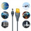 For Mini Power Cable to DC Male Connecter Adapter 5