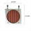 High Power Copper Profile Radiator with Conductive 2