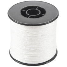 500M 100LB 0,5 mm Supersterke Gevlochten Vislijn PE 4 Strengen Kleur: Wit